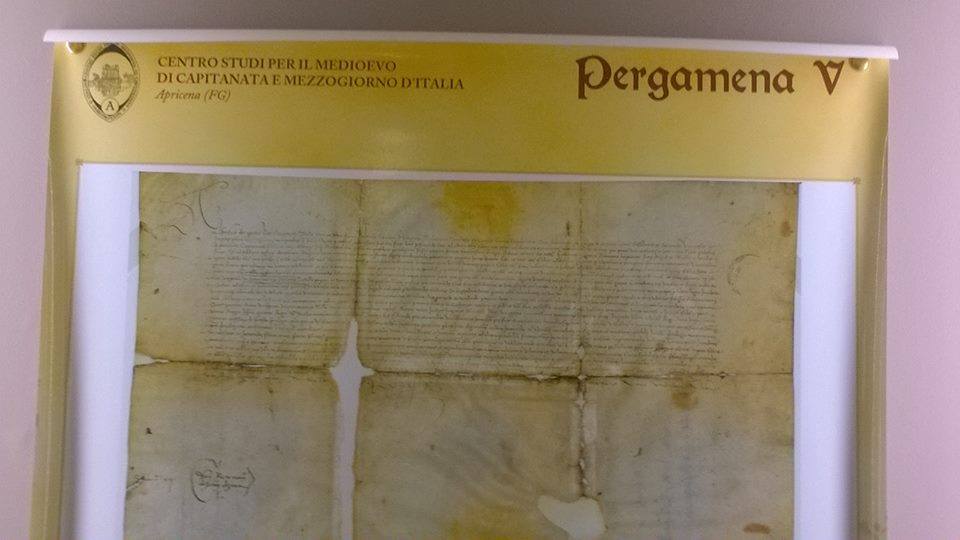 Museo-4. Sezione-Mediateca Federiciana-Pergamene